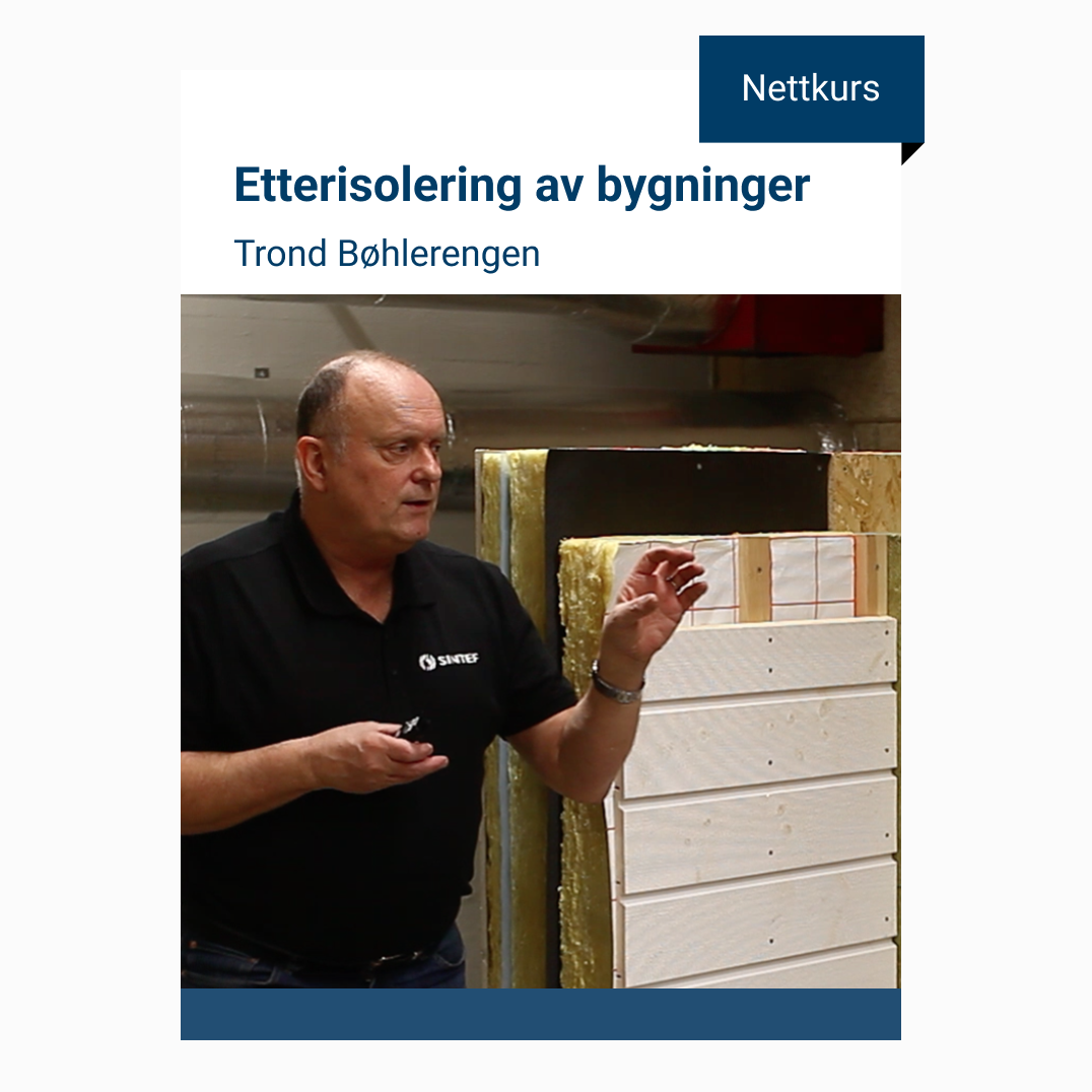 Etterisolering av bygninger – Nettkurs